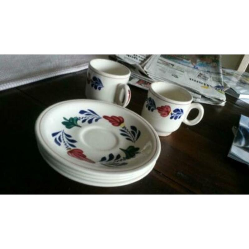 Boerenbont - servies - diverse - onbeschadigd