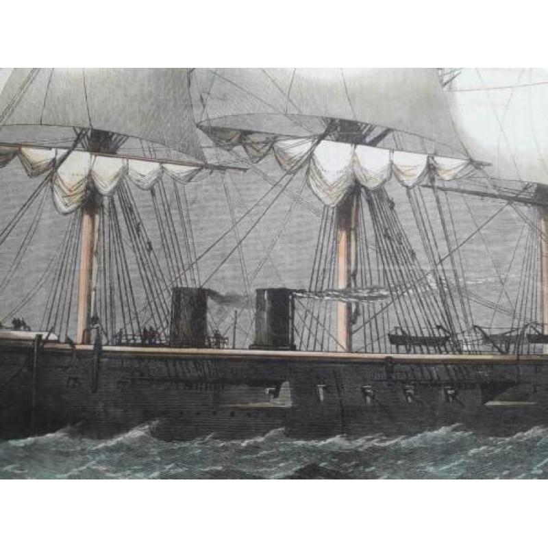 Ironclad Fleet H.M.S. Hercules 1868