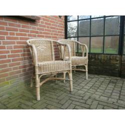 Rotan tuinstoelen