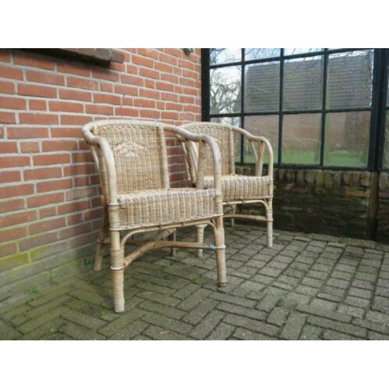 Rotan tuinstoelen