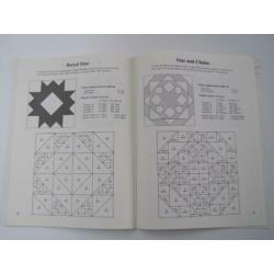 Plastic templates for 27 star patchwork patterns