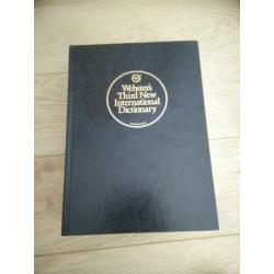 Webster's third international dictionary 1993