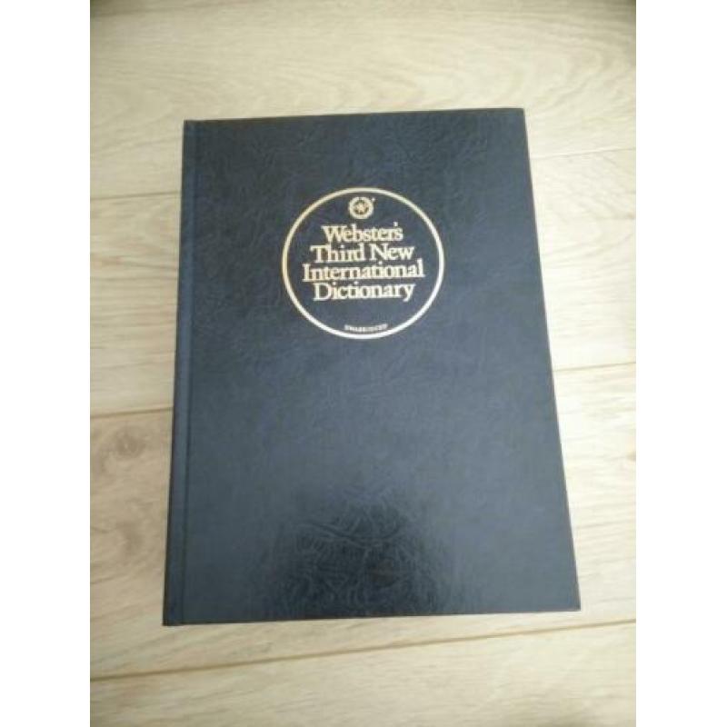 Webster's third international dictionary 1993