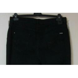 Gardeur Inga slim fit zwarte 5 pocket jeans Mt 46 Lang.