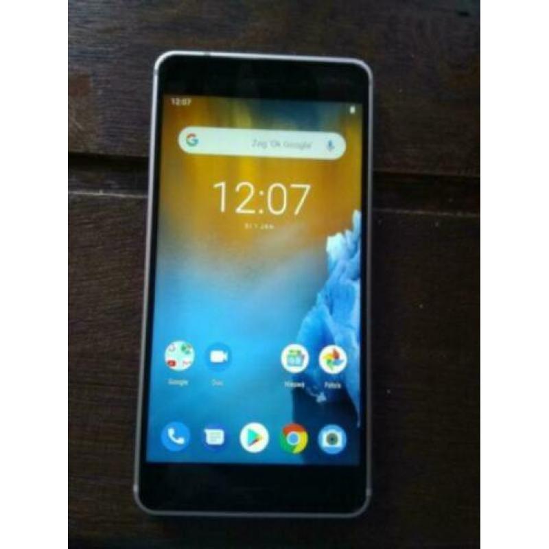Nokia 6 silver met waterschade