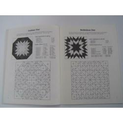Plastic templates for 27 star patchwork patterns
