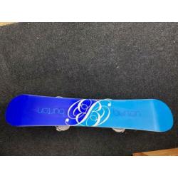 BURTON dames snowboard 150cm, in keurige staat