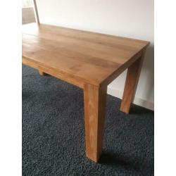 Teak houten eettafel 160 x 80