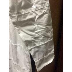 Wit zomer lang tuniek, maat: m/l