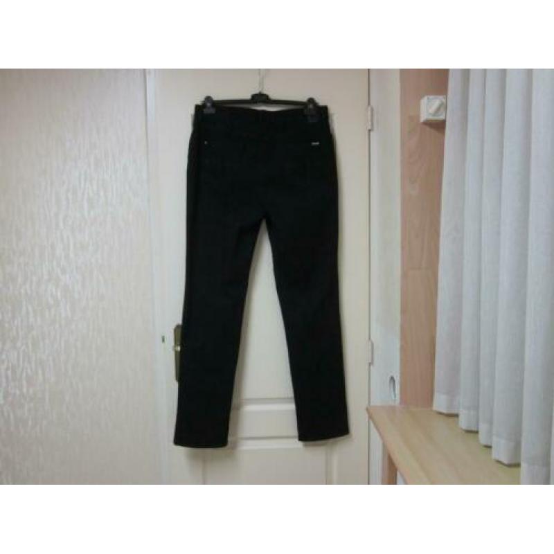 Gardeur Inga slim fit zwarte 5 pocket jeans Mt 46 Lang.