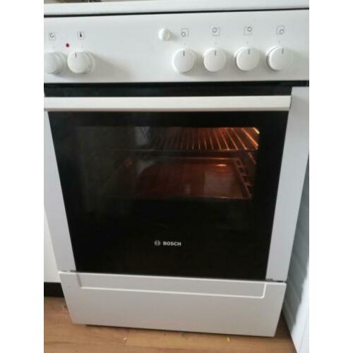 Bosch gasfornuis met elektrische oven en gas kookplaat