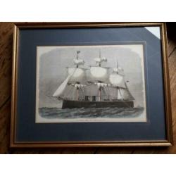 Ironclad Fleet H.M.S. Hercules 1868
