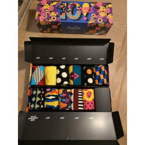 Happy Socks 10 year anniversary gift box maat 36-40