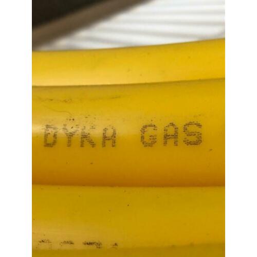 Gasleiding DYKA PE 80 incl. 2x koppeling