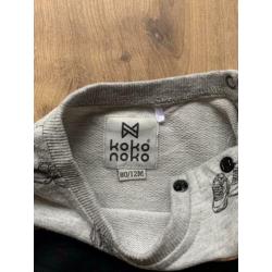 Z.g.a.n. Sweater / trui + broekje van Koko Noko, maat 80