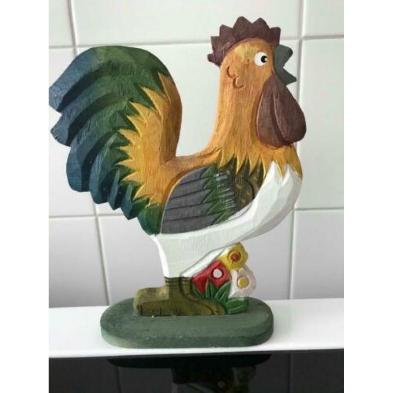 houten haan