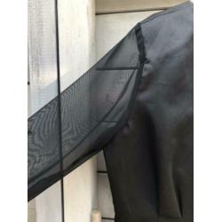 Vintage blazer met gouden randje (S)
