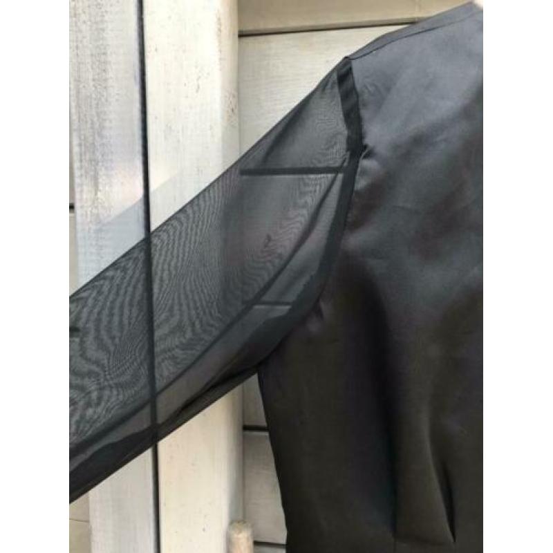 Vintage blazer met gouden randje (S)