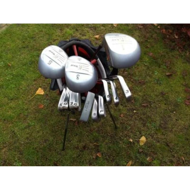 Complete Ks-Tour heren golfset r.h.