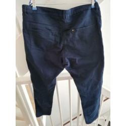 Donkerblauwe broek mt48-50 H&M Plus Size