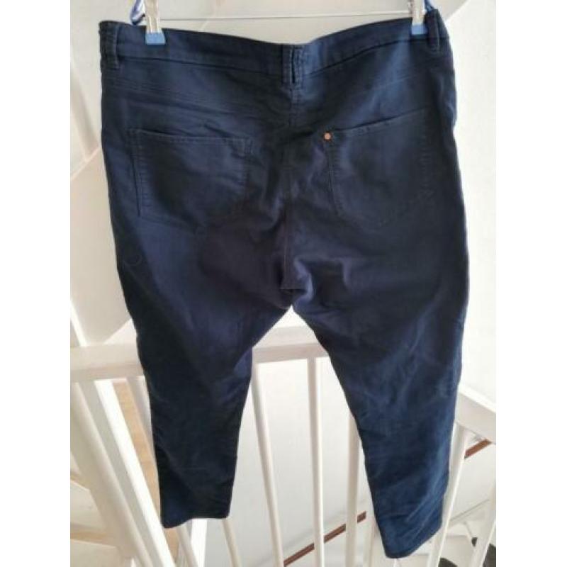 Donkerblauwe broek mt48-50 H&M Plus Size