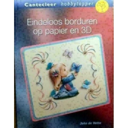 Eindeloos borduren op papier en 3D
