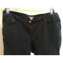 Donkerblauwe broek mt48-50 H&M Plus Size