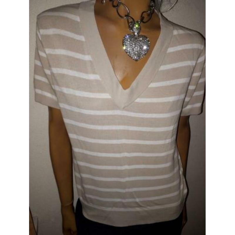 PURDEY prachtige tricot shirt maat S ZGAN
