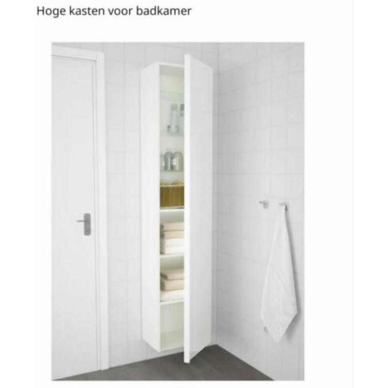 Complete hoogglans wit badkamermeubel