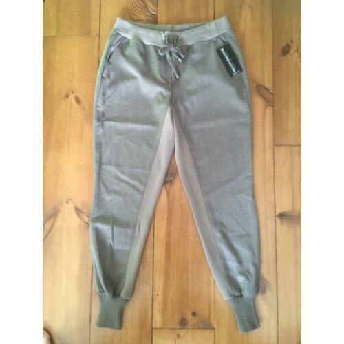 Rinascimento nieuwe taupe bruine baggy jogger broek L