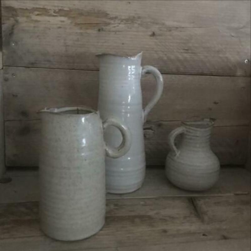 3 vt wonen kannetjes/vaasjes