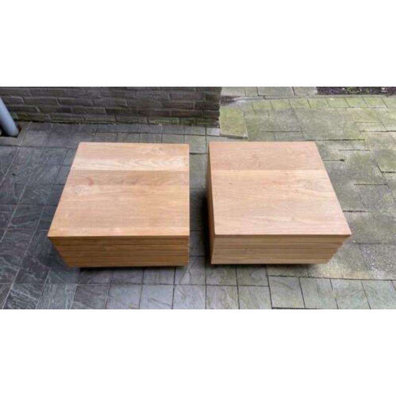 Teak houten salontafel