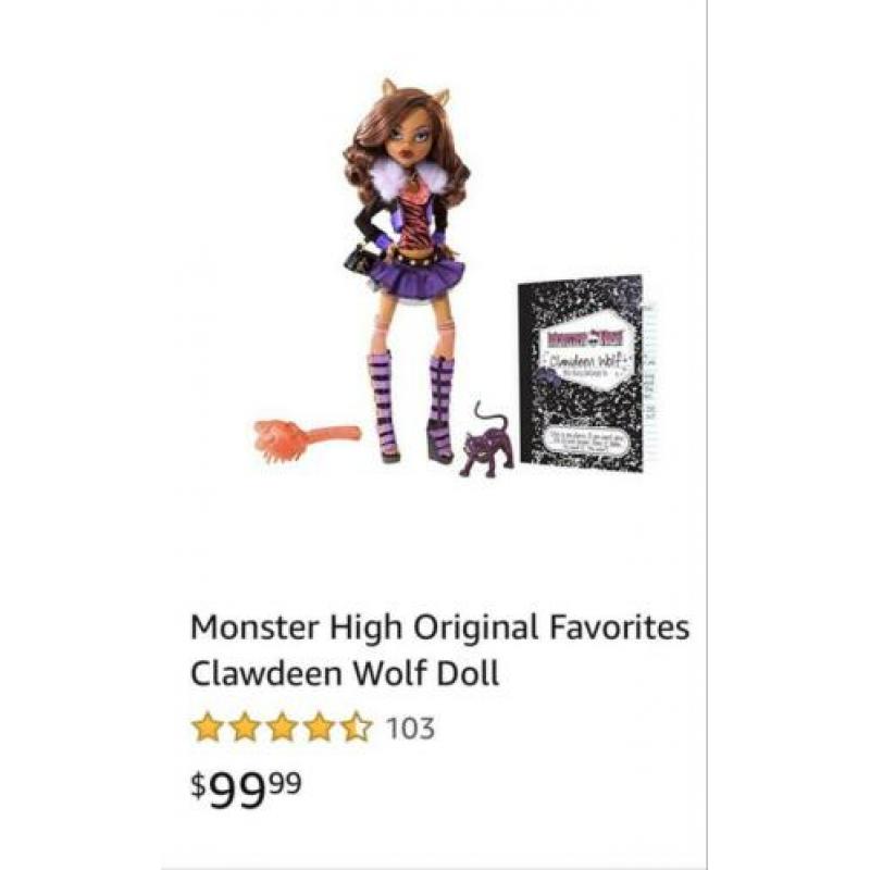 Monster High | Clawdeen Wolf