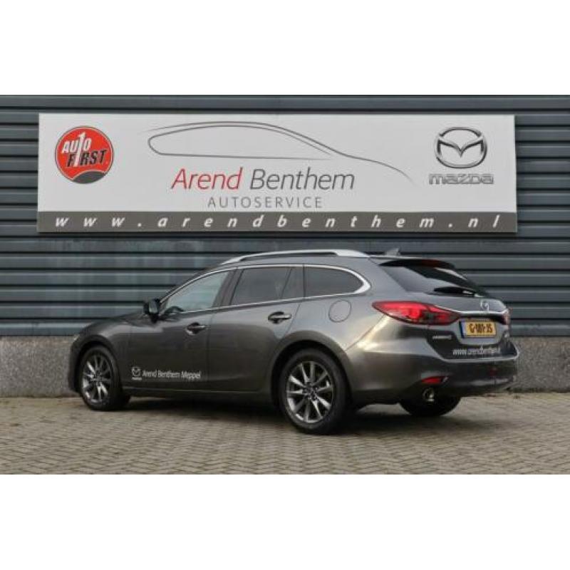 Mazda 6 Sportbreak € 7.368,- Demovoordeel! 2.2 SkyActiv-D Bu
