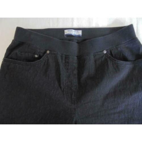 Raphaela Brax, comfort jeans-elastische band, zwart,