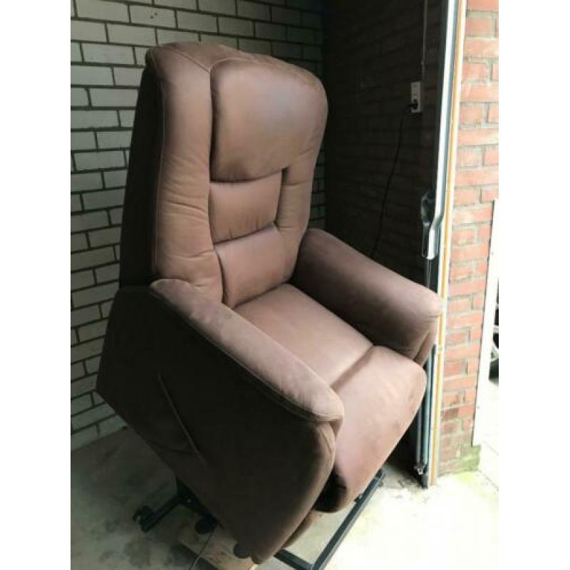 Suede Sta op stoel nieuw