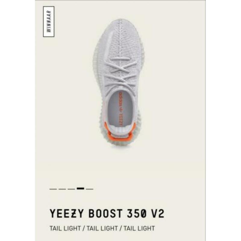 Adidas Yeezy 350 V2 Taillight maat 46