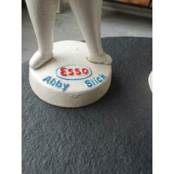 Esso beeldjes gietijzer 25 centimeter