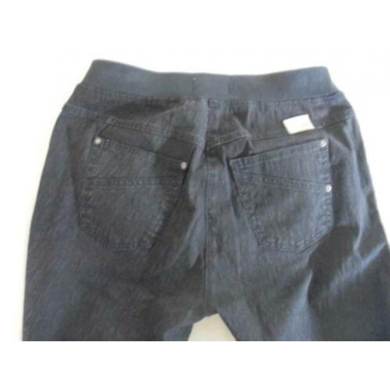 Raphaela Brax, comfort jeans-elastische band, zwart,