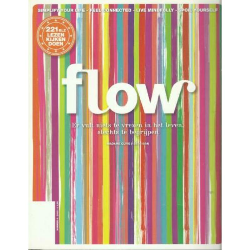 Flow magazine, 4 nummers van de eerste jaargang