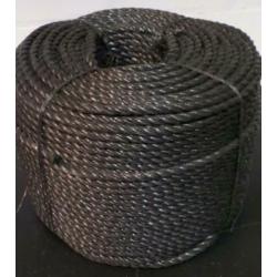 12 mm dik A-merk Polypropeentouw op tros of haspel.