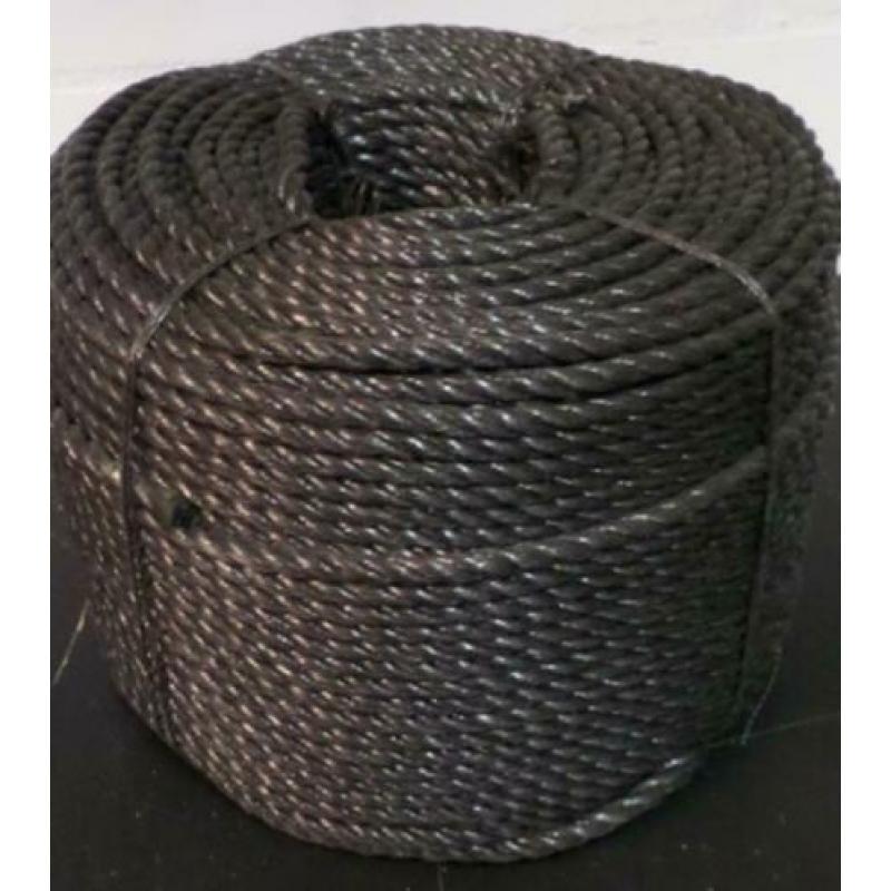 12 mm dik A-merk Polypropeentouw op tros of haspel.