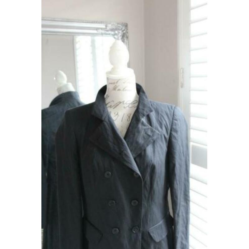 *Voorjaar* Zwarte blazer jas, Purdey, maat 40.