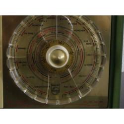 Philips buizen Radio, Bakeliet, B3X90U , Vintage
