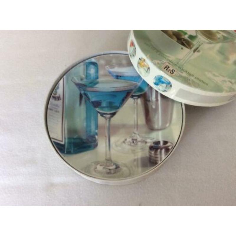 Coctailbordjes in doos Dry Martini
