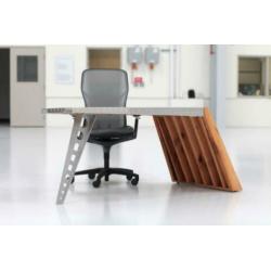 Aviator wood desk wing - Toffeshit!