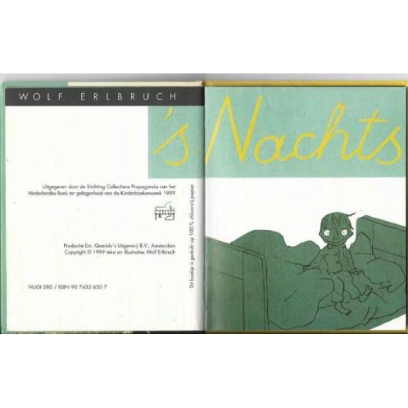Wolf Erlbruch - 's Nachts - kinderboekenweek 1999