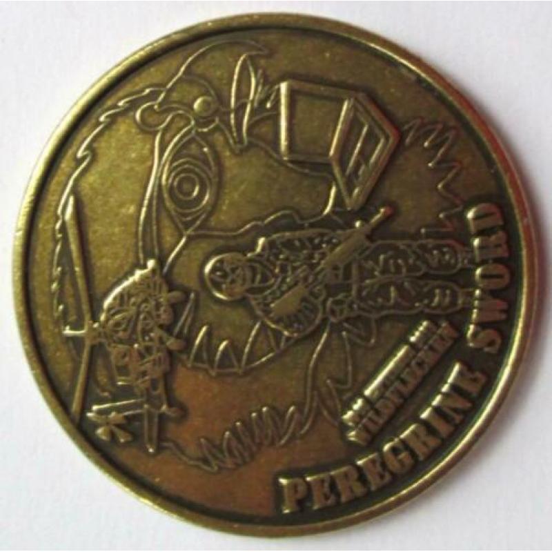 Coin Nederlandse Krijgsmacht 1(GE/NL) Corps Peregrine Sword
