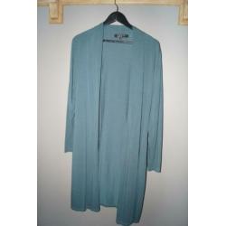 Vest Donna Due blauw/groen