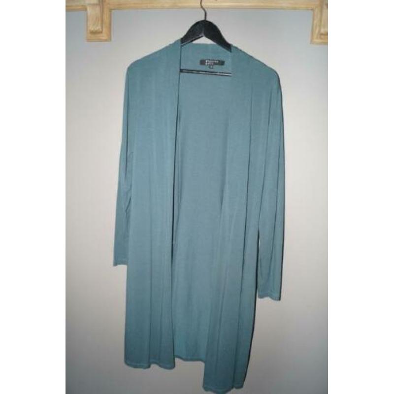 Vest Donna Due blauw/groen